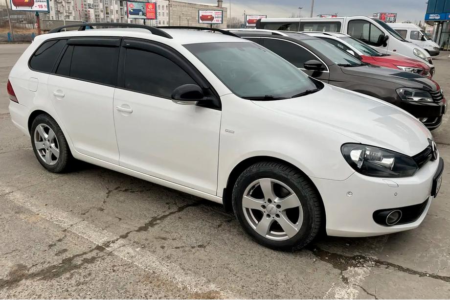 Volkswagen Golf 6 2008–2014 Okenní deflektory Variant (4 ks, HIC) Fotografie 2