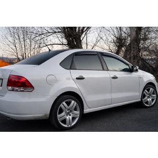 Deflektory oken SD (4 ks, HIC) Volkswagen Polo 2010–2017 fotografie 2