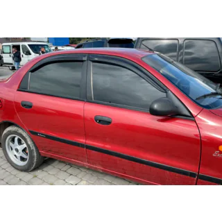 Ofuky oken (4 ks, HIC) Chevrolet Lanos 1998–2017 fotografie 3