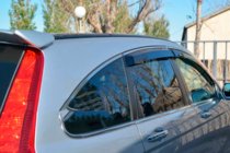 Honda CRV 2007–2011 Okenní deflektory s chromovou lištou (4 ks, HIC) fotografie 5