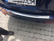 Mercedes E-Class W212 2009–2016 Nerezová lišta na zadní nárazník Carmos (SW) fotografie 3