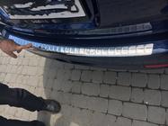 Mercedes E-Class W212 2009–2016 Nerezová lišta na zadní nárazník Carmos (SW) fotografie 4