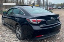 Hyundai Sonata LF 2014–2019 Okenní deflektory s chromovou lištou (4 ks, HIC) fotografie 2
