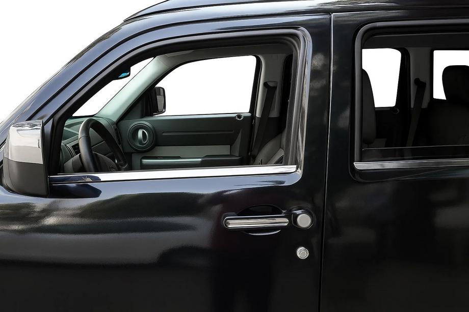 Jeep Cherokee/Liberty 2007–2013 Chromové kryty klik dveří (4 ks, nerez) Image