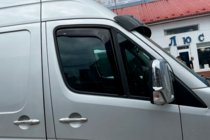 Volkswagen Crafter 2006–2016 Okenní deflektory vkládací (2 ks, HIC) fotografie 1