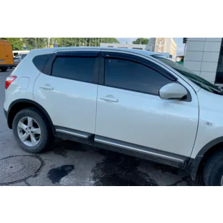 Ofuky oken (4 ks, HIC) Nissan Qashqai 2007–2010 fotografie 3
