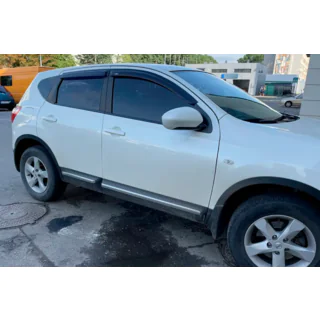Ofuky oken (4 ks, HIC) Nissan Qashqai 2010–2014 fotografie 4