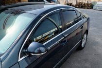 Volkswagen Passat B7 2012–2015 Vkládací deflektory oken SD (4 ks, EU, HIC) fotografie 2