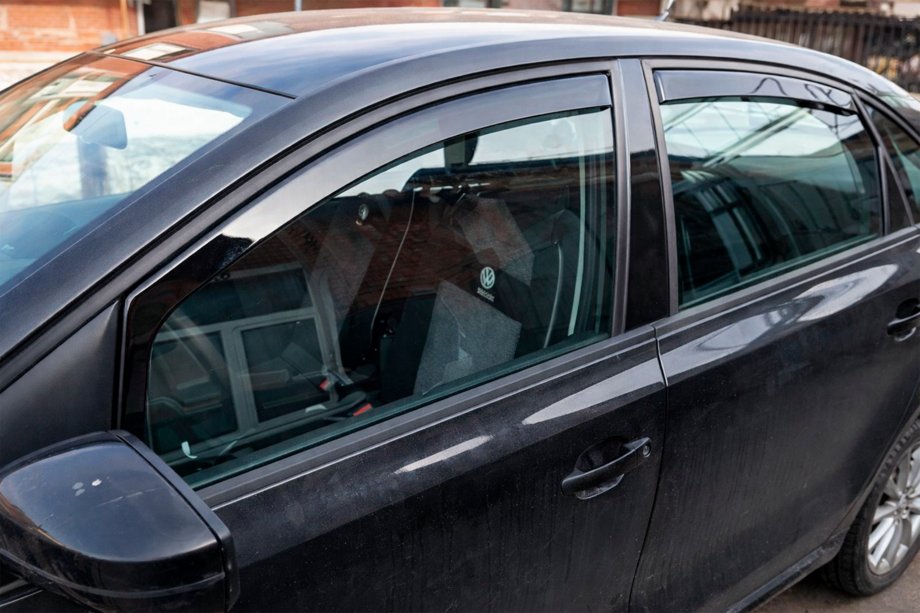 Volkswagen Passat B7 2012–2015 Vkládací deflektory oken SD (4 ks, EU, HIC) Image