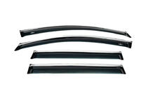 Volkswagen Passat B6 2006–2012 Ofuky oken s chromovou lištou SW (4 ks, HIC) fotografie 6