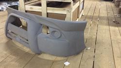 Fiat Doblo II 2010–2022 Lip spoiler předního nárazníku (celý, k lakování) fotografie 2