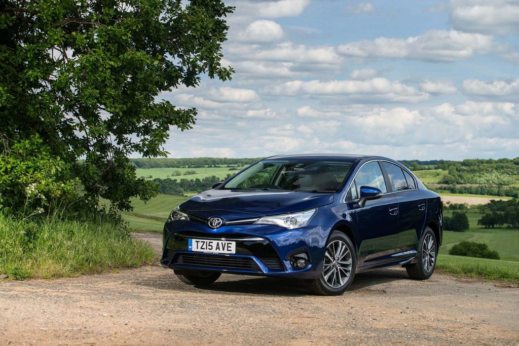 Test sedanu Toyota Avensis