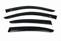 Skoda Octavia II A5 2010–2013 Deflektory oken LiftBack (4 ks, HIC) fotografie 4