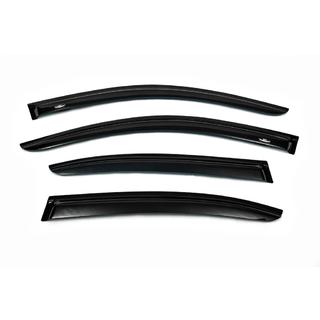 Deflektory oken LiftBack (4 ks, HIC) Skoda Octavia II A5 2010–2013 fotografie 4