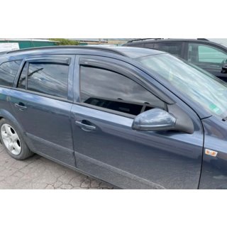 Okenní deflektory WG (4 ks, HIC) Opel Astra H 2004–2013 fotografie 1