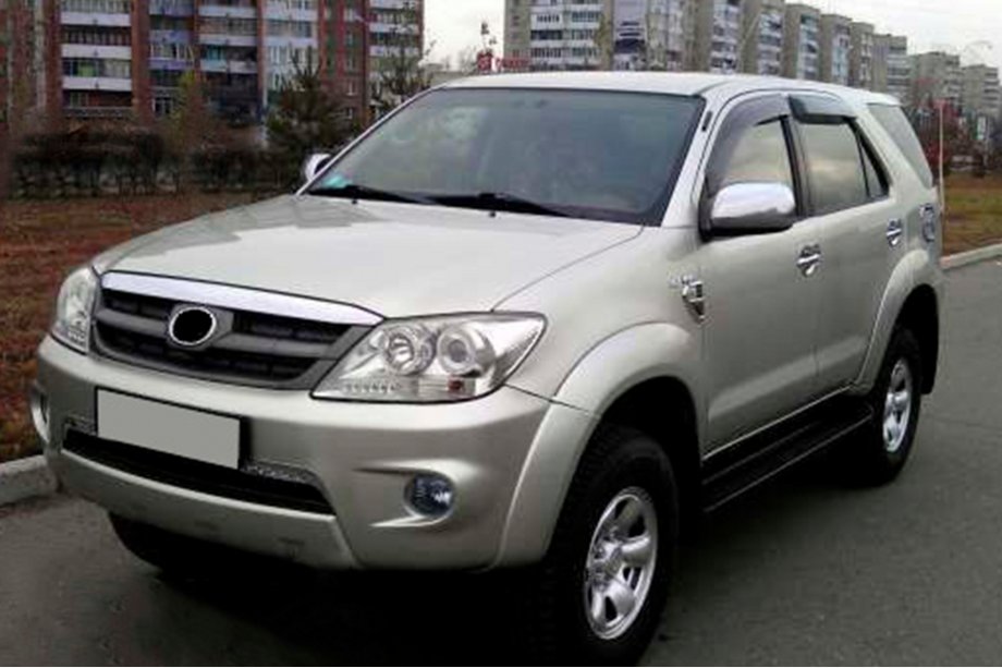 Toyota Fortuner 2006–2015 Ofuky oken (4 ks, HIC) Image