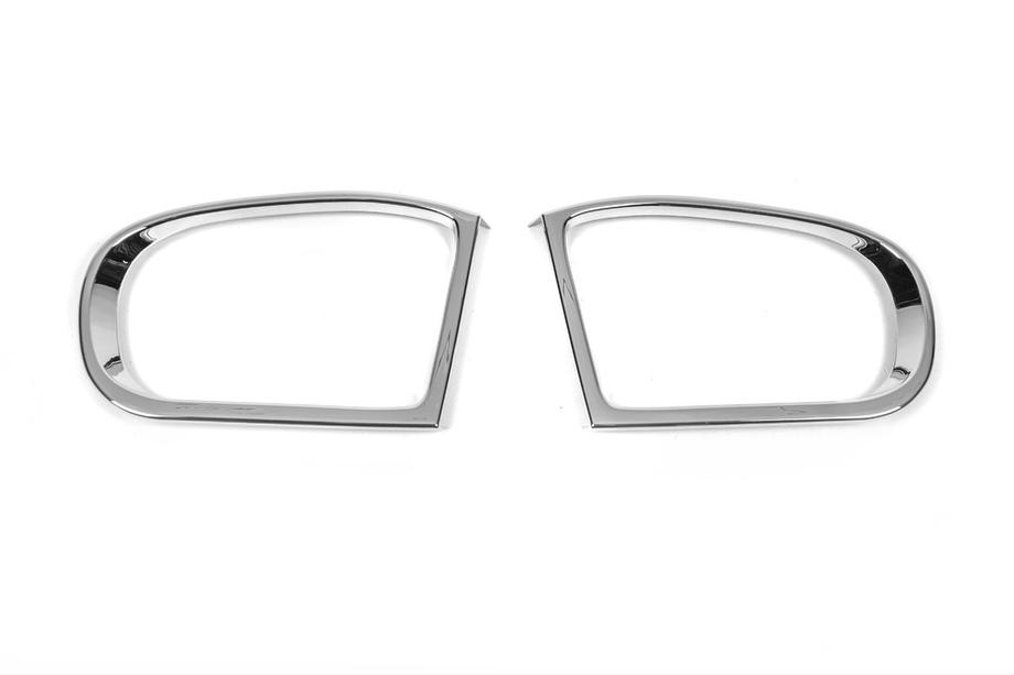 Mercedes C-Class W203 2000–2007 Rámečky na zrcátka (2 ks, plast) Fotografie 3