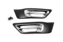 Honda CRV 2001–2006 Chromové kryty mlhových světel (2 ks, plast) fotografie 2