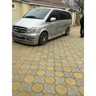 Lip spoiler předního nárazníku Brabos Style (k lakování) Mercedes Viano 2004–2014 fotografie 4