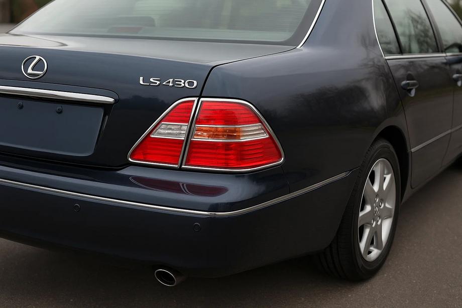 Lexus LS 2001–2006 Chromové kryty brzdových světel (2 ks, plast) Image