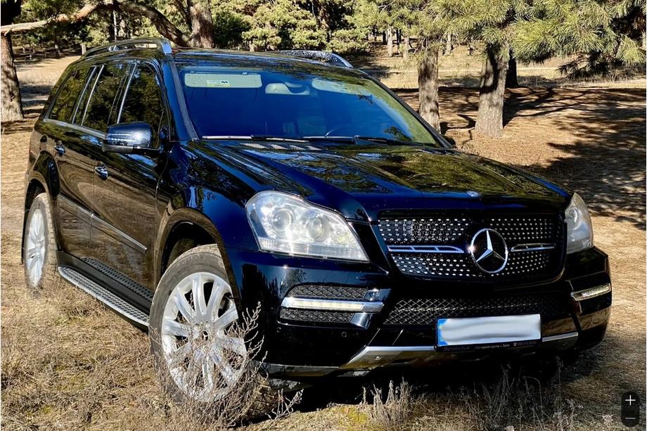 Mercedes GL třída X164 2006–2012 Přední maska chladiče Diamond (2006-2009) Fotografie 4