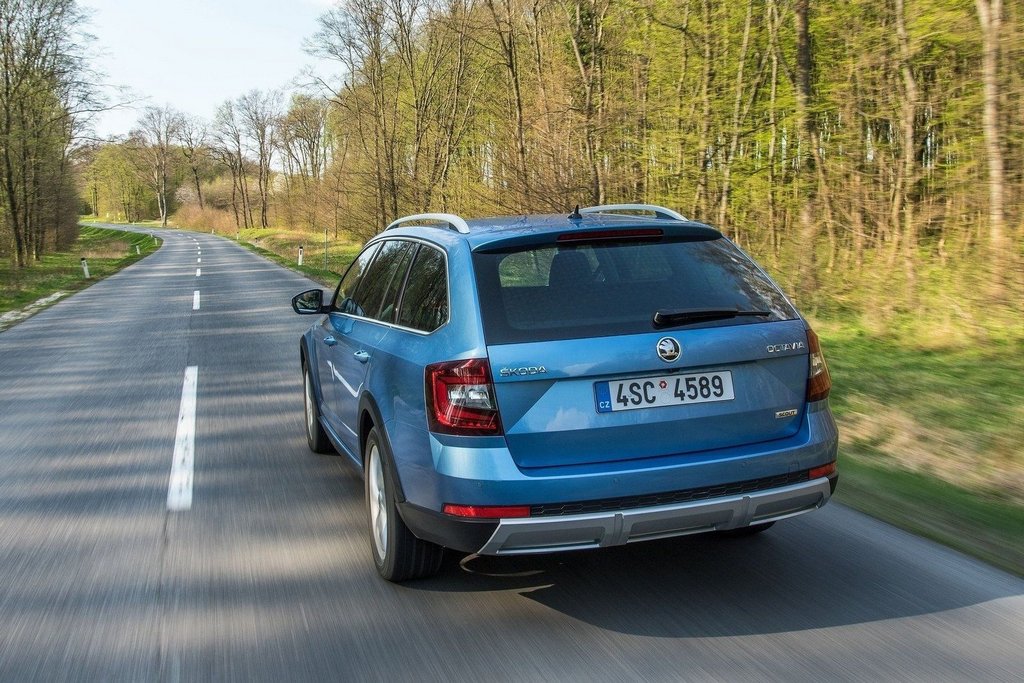 Terénní úprava kombi Skoda Octavia Scout