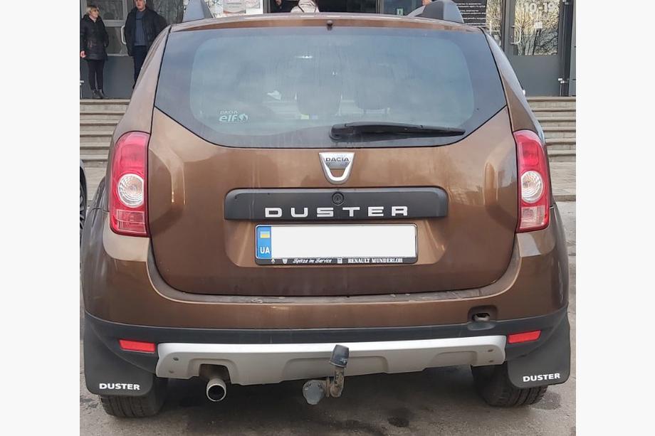 Renault Duster 2008–2017 Prémiové zadní lapače nečistot (2 ks) Fotografie 5