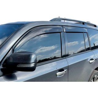 Okenní deflektory 11 cm (4 ks, HIC) Lexus LX570/450d 2008–2022 fotografie 4