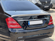 Mercedes S-class W221 2005–2013 Spoiler (ABS, k lakování) fotografie 5