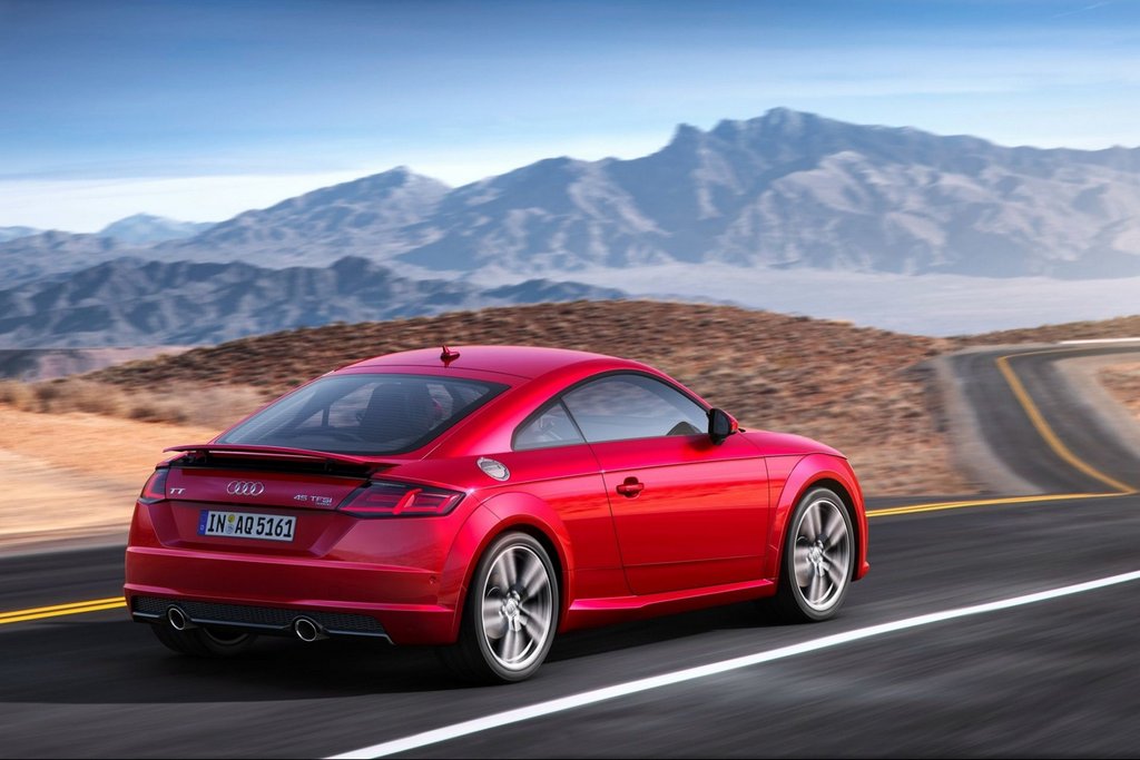 Modernizovaný model Audi TT Coupe