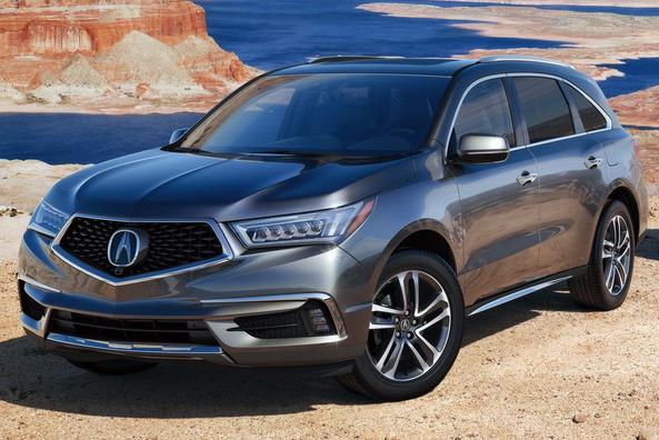 Modernizovaný crossover Acura MDX