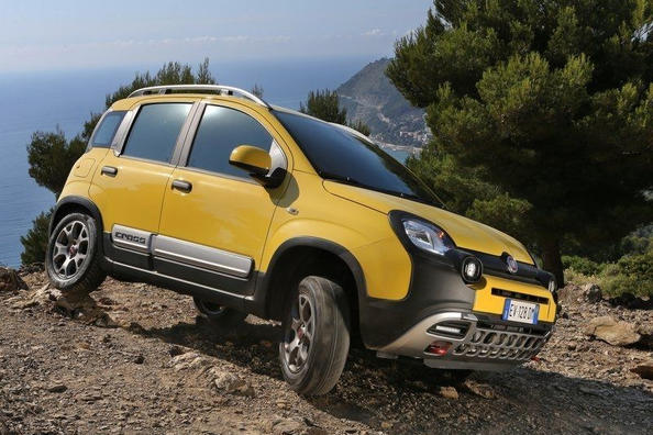 Terénní úprava hatchbacku Fiat Panda Cross