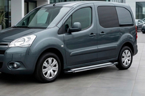 Peugeot Partner Tepee 2008–2018 Boční nášlapy Rainbow (2 ks, hliník) fotografie 1