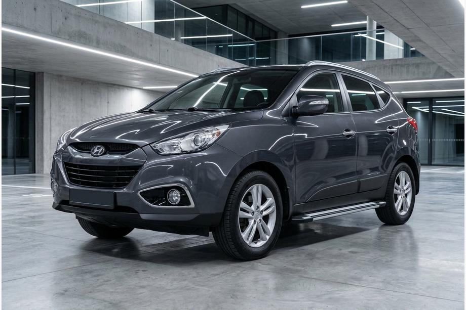 Hyundai IX-35 2010–2015 Boční prahy Rainbow (2 ks, hliník) Image