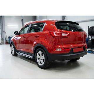 Boční prahy Rainbow (2 ks, hliník) Kia Sportage 2010–2015 fotografie 1