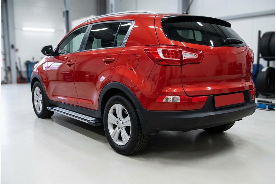 Kia Sportage 2010–2015 Boční prahy Rainbow (2 ks, hliník) Image