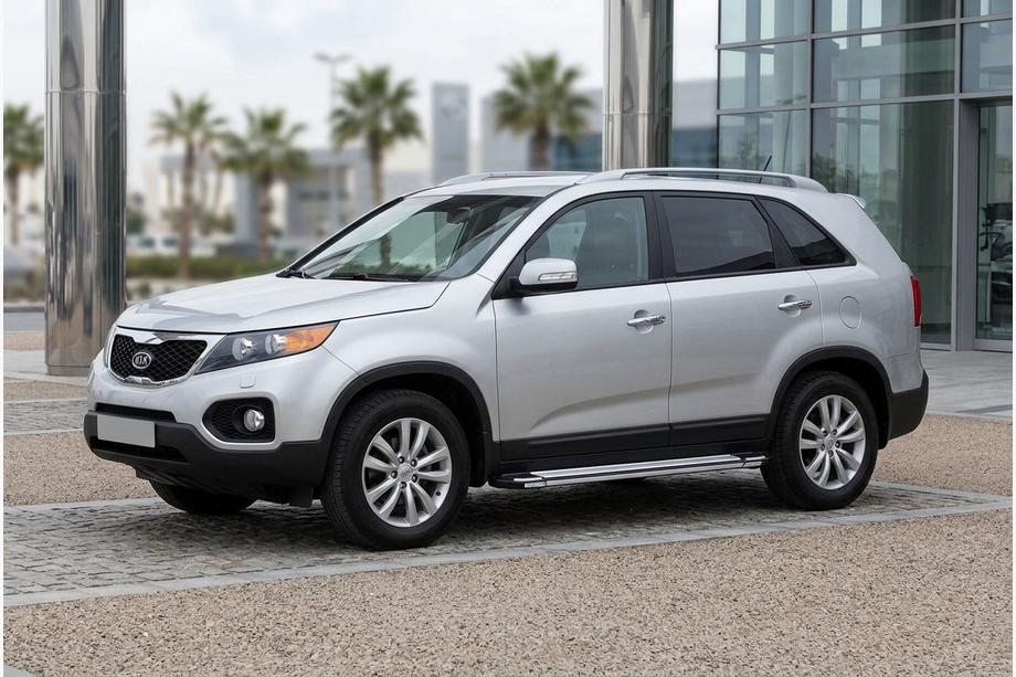 Kia Sorento II XM 2009–2014 Boční prahy Rainbow (2 ks, hliník) 2013–2016 Image