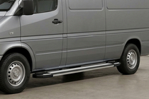 Volkswagen LT 1995–2006 Boční nášlapy Rainbow (2 ks, hliník) fotografie 1