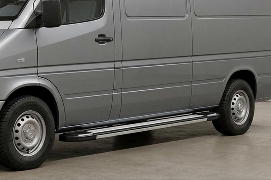 Volkswagen LT 1995–2006 Boční nášlapy Rainbow (2 ks, hliník) Image