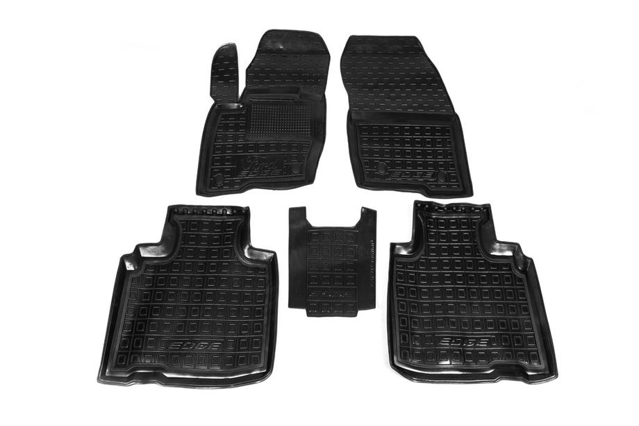 Ford Edge 2014–2024 Gumové autokoberce s vysokým okrajem 2016+ (Autogumm) Image