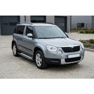Boční nášlapy Rainbow (2 ks, hliník) Skoda Yeti 2009–2017 fotografie 1