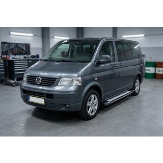 Boční nášlapy Rainbow (2 ks, hliník) Volkswagen T5 Transporter 2003–2010 fotografie 1