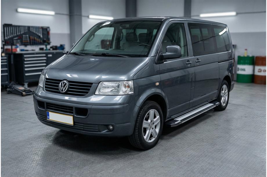 Volkswagen T5 Caravelle 2004–2010 Boční nášlapy Rainbow (2 ks, hliník) Dlouhý rozvor Image