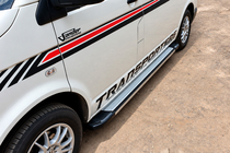 Volkswagen T5 2010–2015 Boční nášlapy Rainbow (2 ks, hliník) Dlouhý rozvor fotografie 1