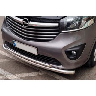 Přední ochranný rám ST014 (nerez) Nissan NV300/Primastar 2016– fotografie 3