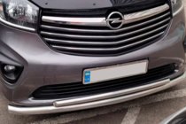 Renault Trafic 2015– Přední ochranný rám ST014 (nerez) Ø60/60 fotografie 4