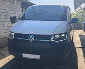 Volkswagen T6 2015–2024 Přední světlomety s LED světly, černé (2015-2019, 2 ks) fotografie 7