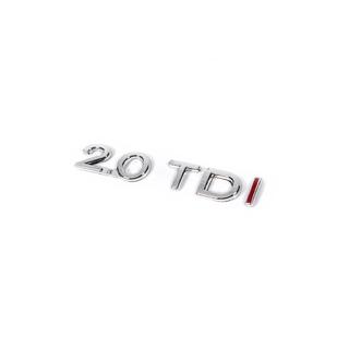 Nápis 2.0 Tdi (s červeným I) fotografie 3