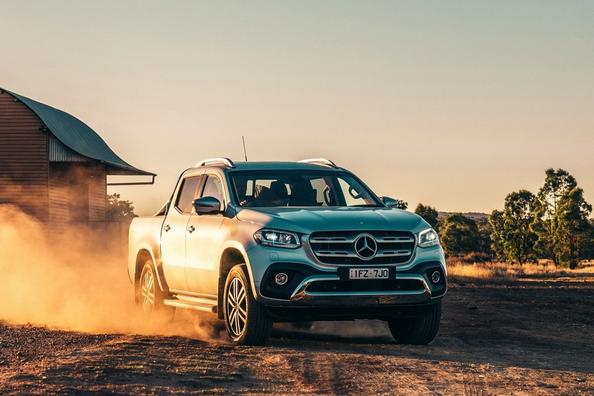 Test pickupu Mercedes-Benz X-Class