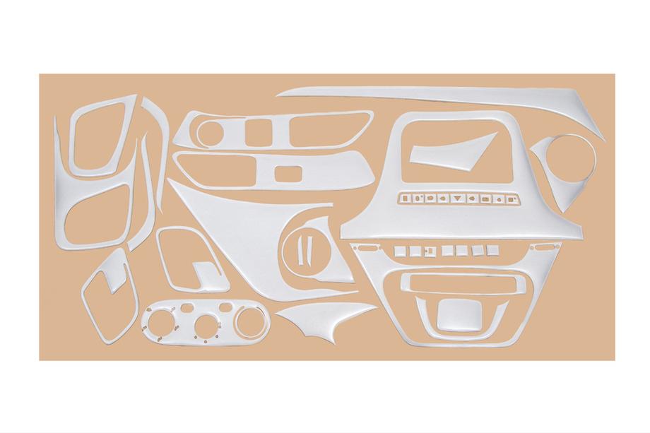 Iveco Daily 2014– Kryty palubní desky Hliník Image